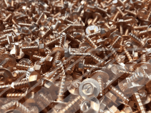 copper plated fasteners