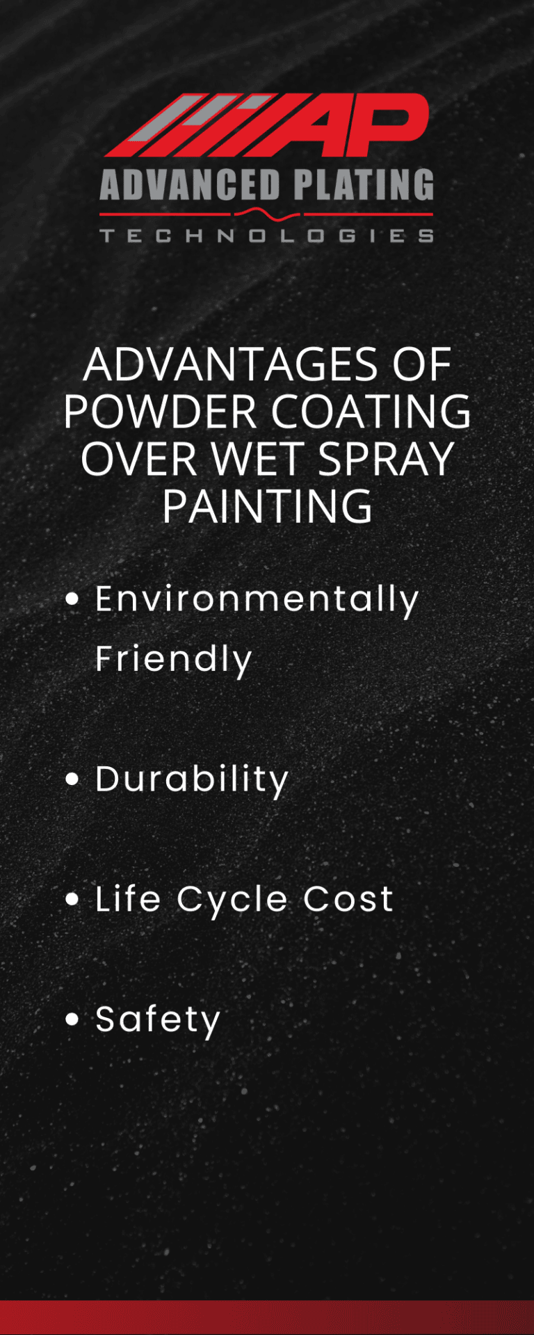 Advantages of Powder Coating Over Wet Spray PaintingWhat You Need to Know Advanced Plating